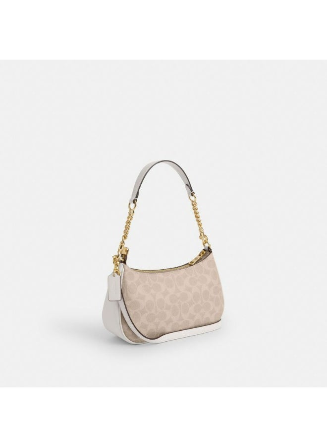 coachoutlet Coach Classic Logo TERI Bag - 3-Way Shoulder/Crossbody/Handbag with Signature C Print, Stylish Designer Accessory for women - Image 2